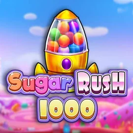 Sugar Rush 1000 slot icon by Pragmatic Play, available at Dux Casino