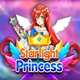 Starlight Princess slot logo by Pragmatic Play at Dux Casino